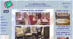 Desktop Screenshot of losupholsteryshop.com